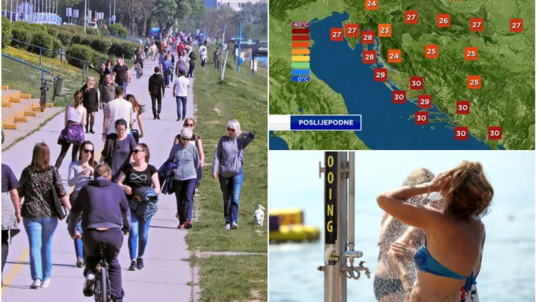 Pogledajte kakvo nas vrijeme čeka ovaj vikend; od utorka stiže promjena vremena