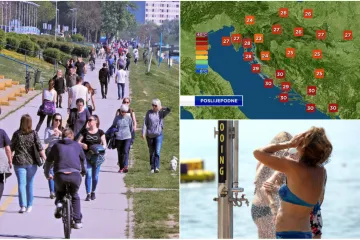 Pogledajte kakvo nas vrijeme čeka ovaj vikend; od utorka stiže promjena vremena