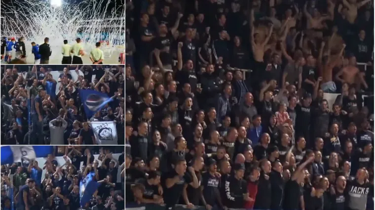 Igrači Milana ostali zatečeni prizorom na Šalati; ovo je za naježiti se