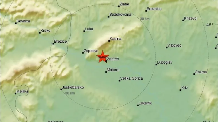 Potresi pogodili Medvednicu, jedan se osjetio i na drugom kraju grada