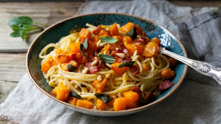 Dva slasna recepta za tjesteninu s tikvom butternut