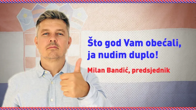Redatelj 'postao' Milan Bandić i ide na izbore: 'Želim korumpirati Hrvatsku radeći kao konj'