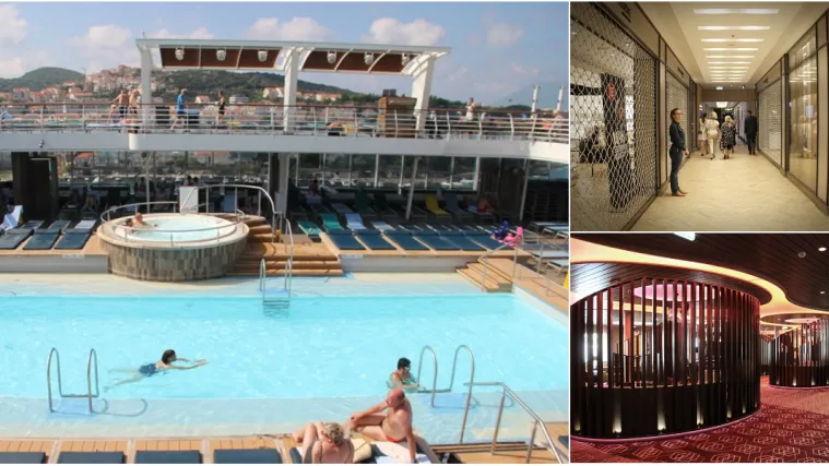 FOTO/VIDEO Ovako izgleda unutra&scaron;njost luksuznog kruzera: Ima bazene, igrali&scaron;ta, restorane...
