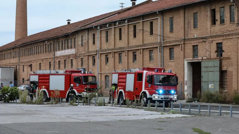 Izbio požar na krovištu stare ciglane Zagreb; Srećom nema ozlijeđenih