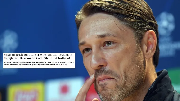'On bolesno mrzi Srbe i Zvezdu, na skandalozan način motivira svoje igrače'