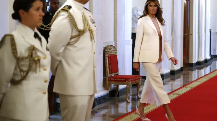 Melania Trump po svom ukusu renovirala Bijelu kuću! Dizajnirala tepih koji krasi diplomatsku sobu