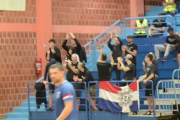 Navijači Futsal Dinama u Križevcima