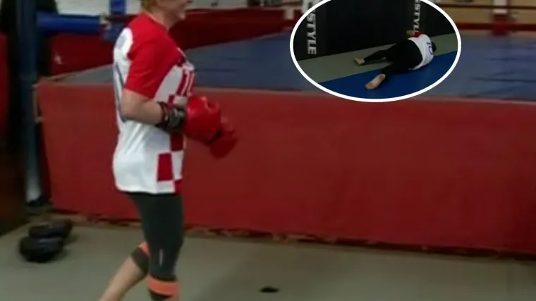 VIDEO Otkrivamo detalje 'meča' predsjednice i Miočića koji je zavr&scaron;io nokautom: 'Možda nađem klub...'