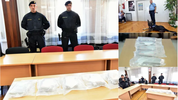 Droga je bila ma&scaron;tovito skrivena, ali policijskom psu ova je Q7-ica odmah bila sumnjiva