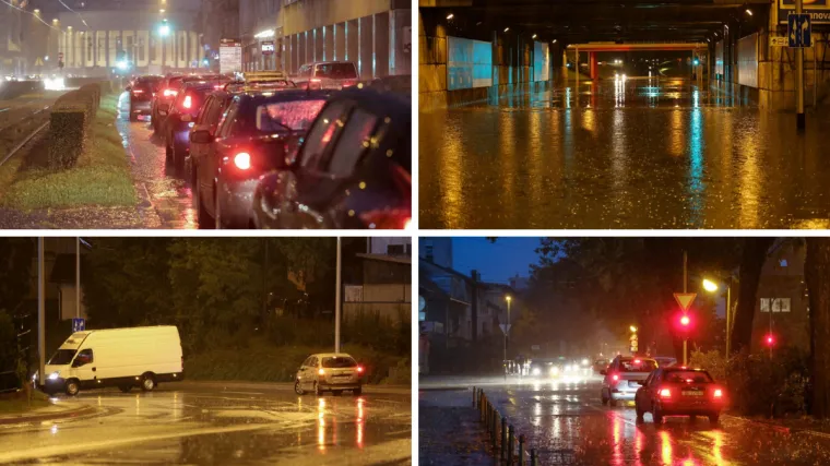 Totalni kolaps u Zagrebu nakon potopa: Vatrogasci su imali stotine intervencija ispumpavanja vode