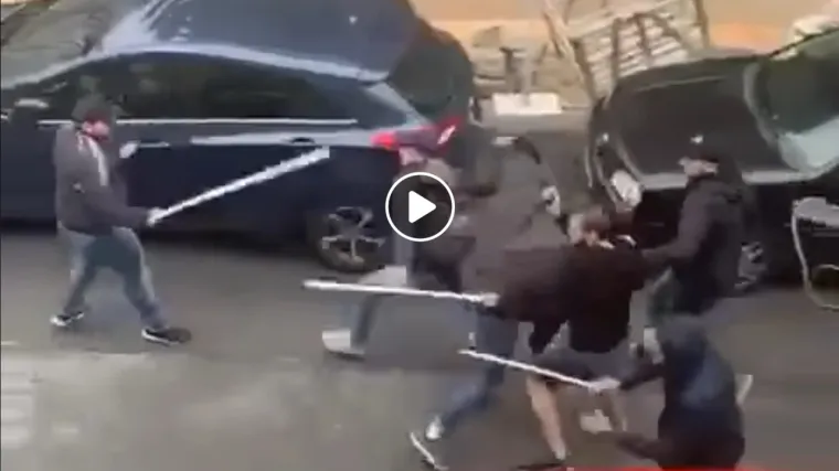 Domaći navijači dočekali goste pa na kraju bježali