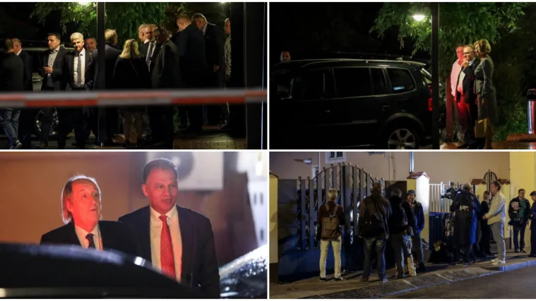 Plenković okupio partnere u restoranu Baltazar: 'Igramo li timski ili netko od vas želi na izbore?'