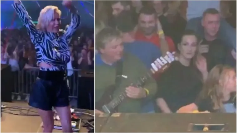 'DEDA' U PRVOM REDU ZABEZEKNUO MAJU &Scaron;UPUT: Nije mogla vjerovati &scaron;to joj radi na koncertu - 'Ovo je sve!'