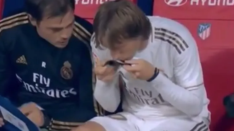 Modrić je prije ulaska u igru učinio ne&scaron;to neobično, a razlog je prekrasan