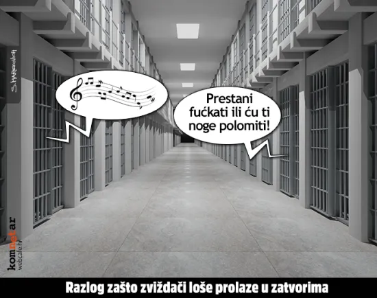 Pa ti 'zviždi'...