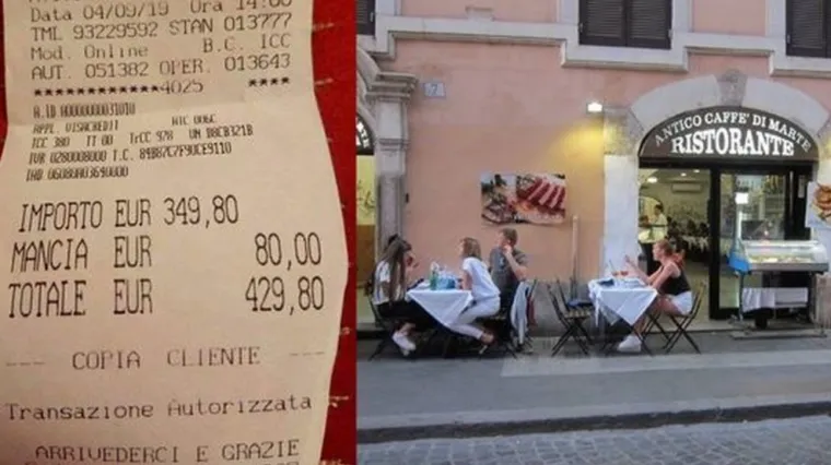 Zauvijek će pamtiti ovaj ručak: Dva tanjura &scaron;pageta, riba i boca vina - 430 eura!