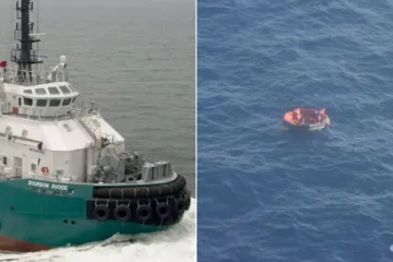 Uočio ga je avion, a potom ga je izvukao brod koji sudjeluje u potrazi