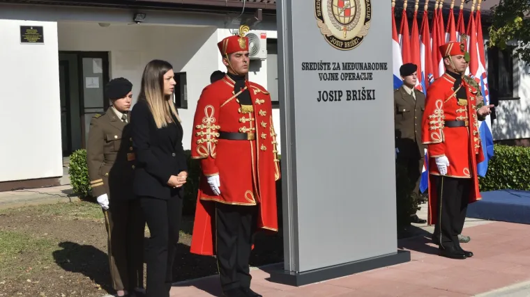 FOTO Sredi&scaron;te za međunarodne vojne operacije od danas nosi ime 'Josip Bri&scaron;ki'