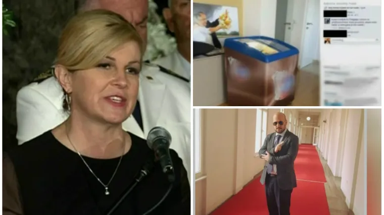 Predsjednica pjeva 'Zagreb je lijep po ki&scaron;i', selfie u UN-u: 'Incident vas može uzdignuti, ali i pokopati!'