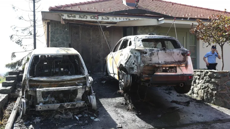 Završen očevid: Zagrebačkom poduzetniku na Remetama netko namjerno zapalio aute