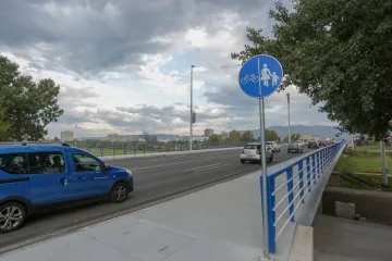 Prva faza sanacije pri kraju: Otvoren istočni dio Mosta slobode za pješake i bicikliste