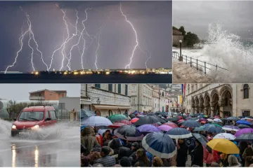 Pred vratima snažno pogoršanje vremena. Pljuskovi, obilna kiša, tuča i drastičan pad temperature