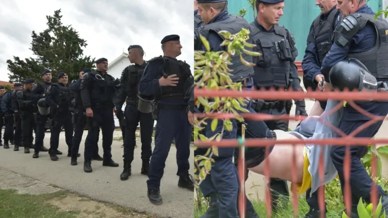 FOTO Mučna deložacija: Interventna iznosila ljude! Todorović: 'Kuću sam platio u dvije rate'