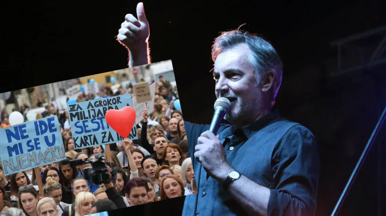 &Scaron;koro podržao prosvjed medicinara: 'I kao predsjednik ću nastaviti biti ambasador sestrinstva'