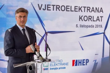 Prva HEP-ova elektrana gradi se u zadarskom zaleđu; Gradilište obišao i Plenković