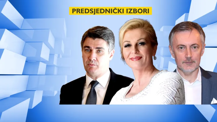 Ekskluzivno! Predsjednici pala potpora, Milanović smanjio razliku - opasno joj se približio i u 2. krugu
