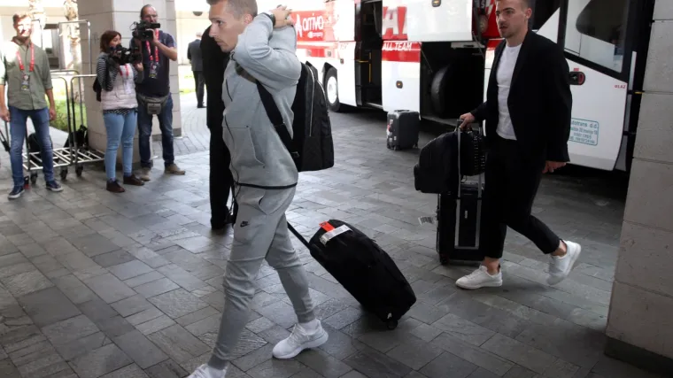 Ovako je izgledalo okupljanje hrvatskih reprezentativaca