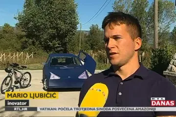 Mladi Imoćanin izmislio bicikl koji govori