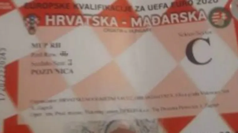 U oglasniku osvanule MUP-ove ulaznice za utakmicu protiv Mađarske: Cijena - 3400 kuna