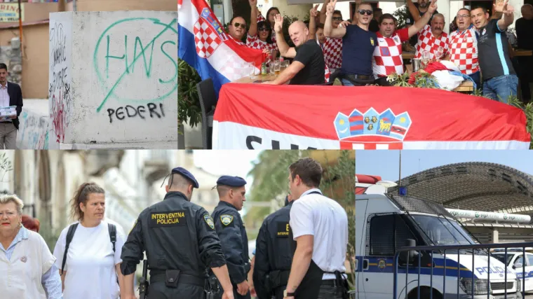 Viceprvaci svijeta nakon dugo vremena u Splitu, grad pod opsadom policije 's kopna, mora i zraka'