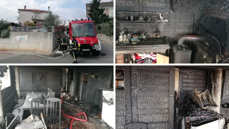 Vatra je progutala sve &scaron;to su imali: Stradala dva psa, tinejdžer u zadnji tren spasio bolesnu baku