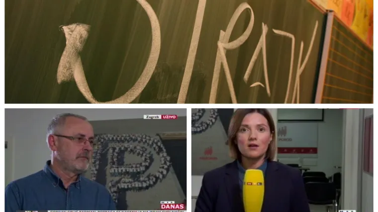 Sindikalist Stipić o &scaron;trajku: 'Odaziv je dobar, argumenti čvrsti, a Vlada nije ba&scaron; stabilna. Nećemo popustiti!'