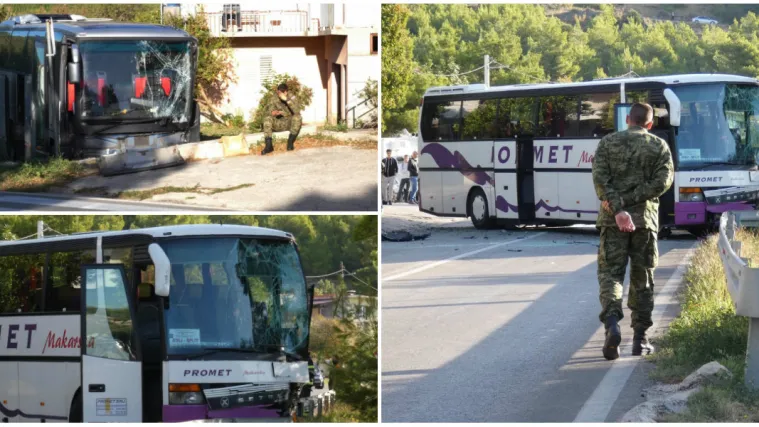 Stra&scaron;na nesreća kod Splita: Sudarila se dva autobusa i auto. Jedna osoba mrtva, osam ozlijeđenih