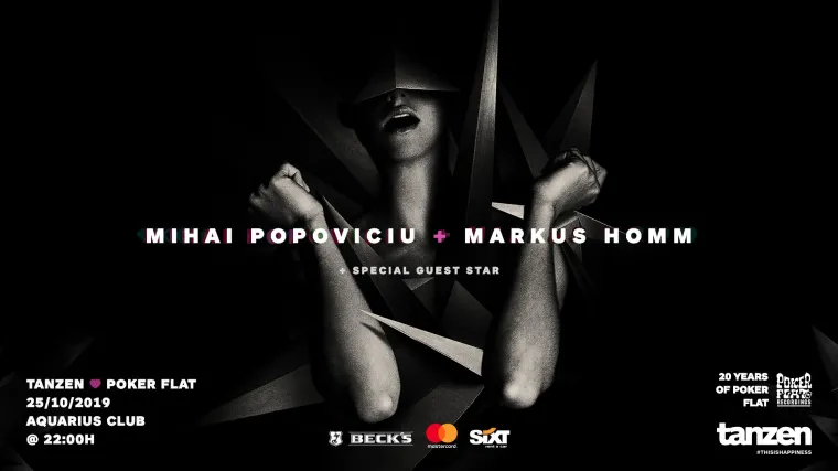 Mihai Popoviciu i Markus Homm na novom izdanju tanzena 25. listopada u klubu Aquarius