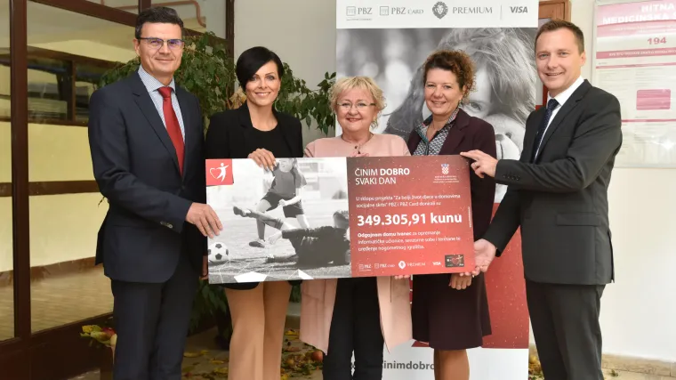 PBZ Grupa dodijelila 40. donaciju u okviru projekta 'Činim dobro svaki dan'