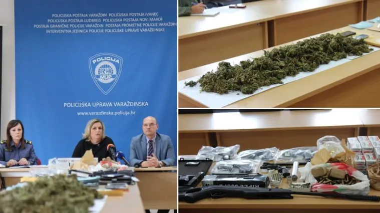 Bili su puni droge i oružja, planirali su minirati kuće u Varaždinu