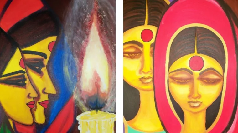 Predstavlja izložbu živopisnih slika koje su inspirirane hinduističkom mitologijom, ljubavlju i prijateljstvom