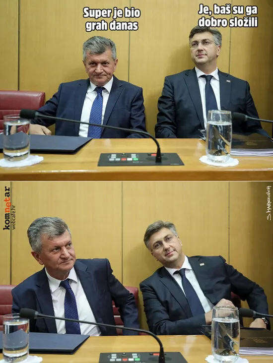 Dok se glasuje o povjerenju ministru