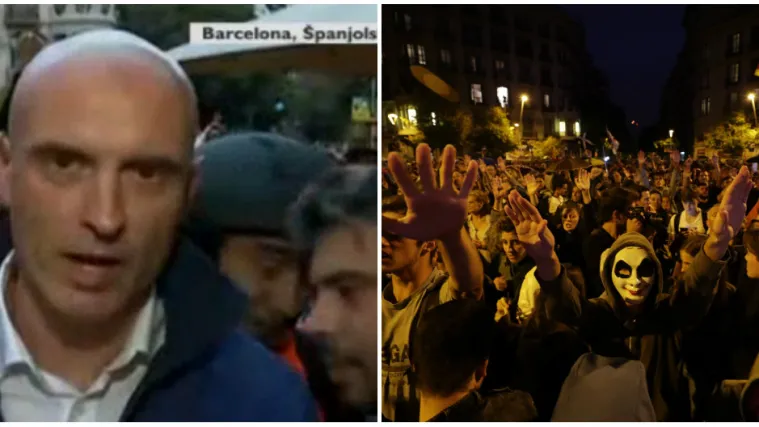 RTL usred prosvjeda u Kataloniji: 'I novinari nose kacige i prsluke, svjedočili smo snažnim sukobima'