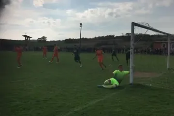 Pogodak Foruglaša za Rudar na gostovanju u Gornjoj Rijeci