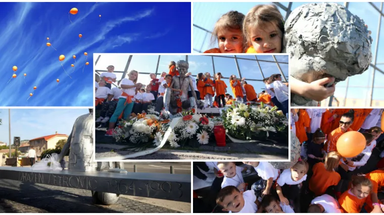 'Život leti kapetane': Draženu u čast poletjelo 55 balona! Djeca su pokazala koliko ga vole...