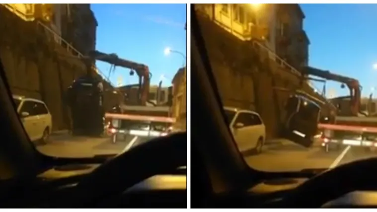 Pauk htio podići auto pa ga izrazbijao: 'Kao 'A je to!' Ovaj vi&scaron;e nikad neće nepropisno parkirati'