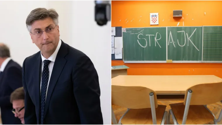 Plenković optužio i HDZ za &scaron;trajk u obrazovanju: 'Nepravda se taložila vi&scaron;e od  dva desetljeća'