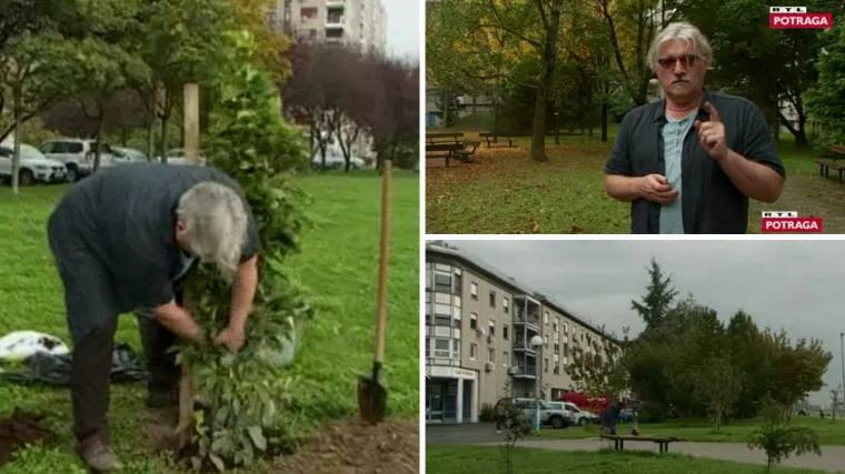 Vladimir godinama sadi stabla po Zagrebu: 'To je moja misija. Da ne radim to, ja bih se razbolio'