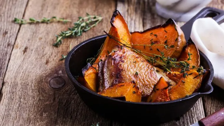 PilećI zabatci s bundevom