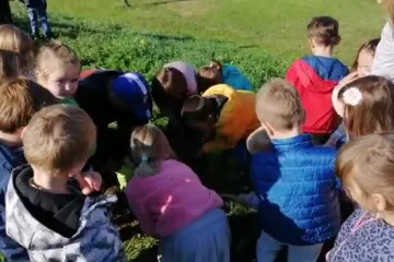 Akcija "Zasadi drvo - ne budi panj" u dječjem vrtiću Zraka sunca u Križevcima